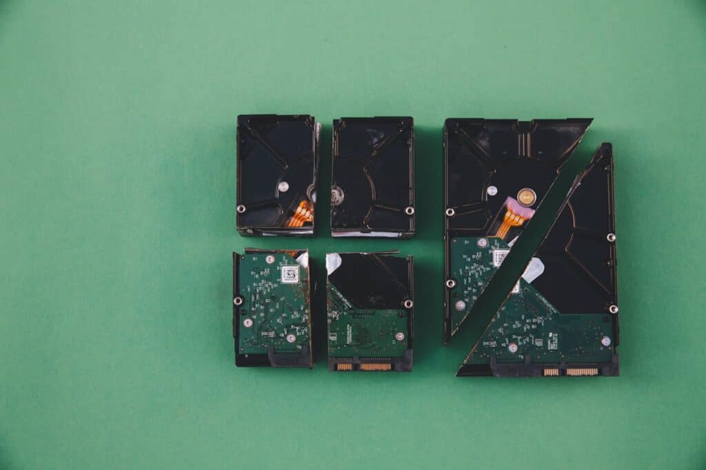 damaged hard drive disposal